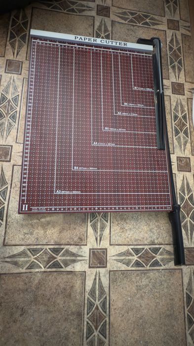 Доска канцелярская для резки с разметкой