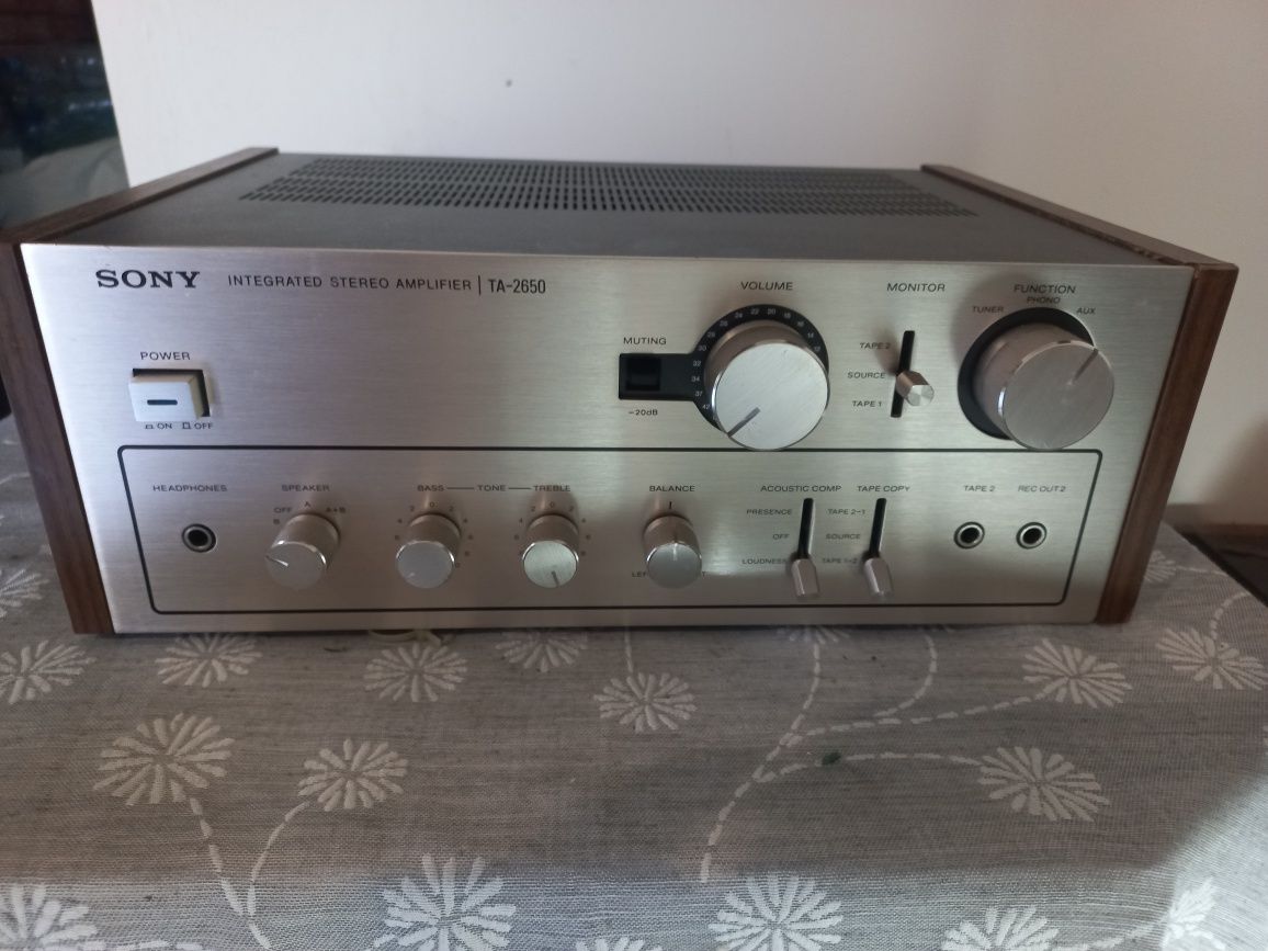 Amplificator sony TA 2650 ireprosabil