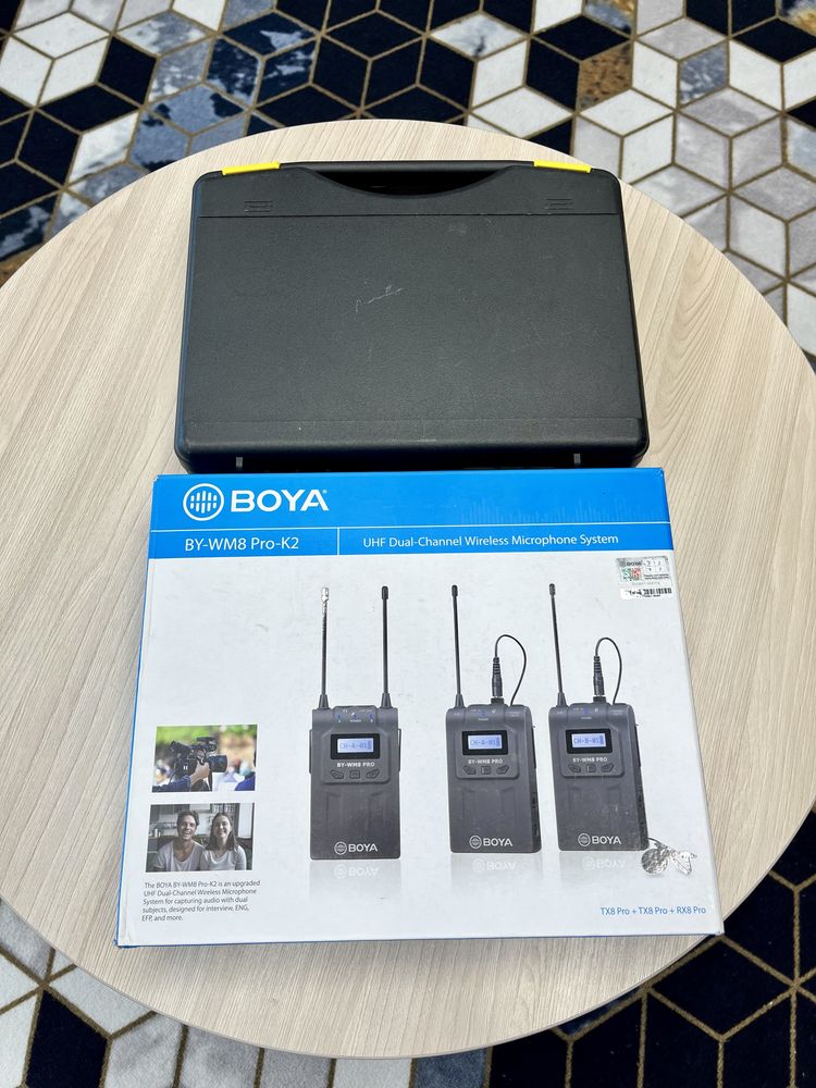 Радио петличный микрофон Boya