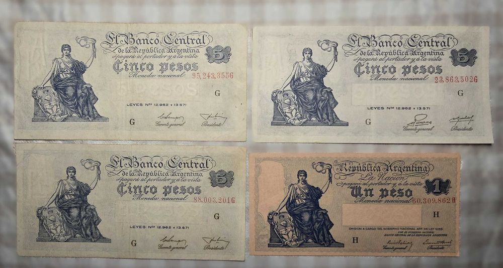 Vând bancnotă argentiniene – pentru colecţionari.