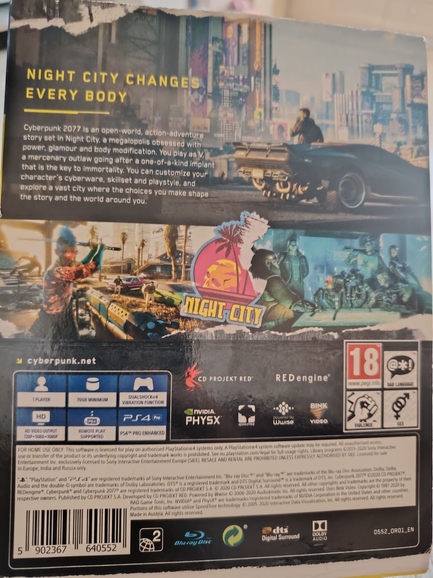 Cyberpunk 2077  PS4