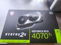 Placa Video RTX 4070 Ti Ca NOUA 12GB Fullbox Sigiliu Gaming MSI Ventus