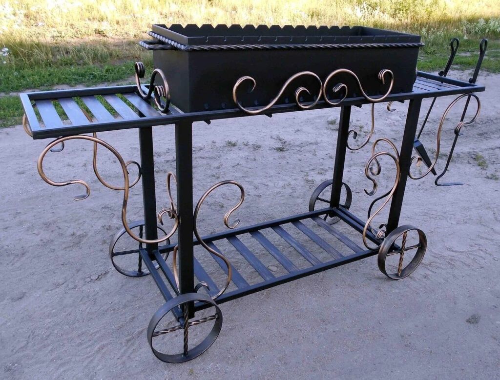 Шашлычница для шашлыка мангал BBQ grill