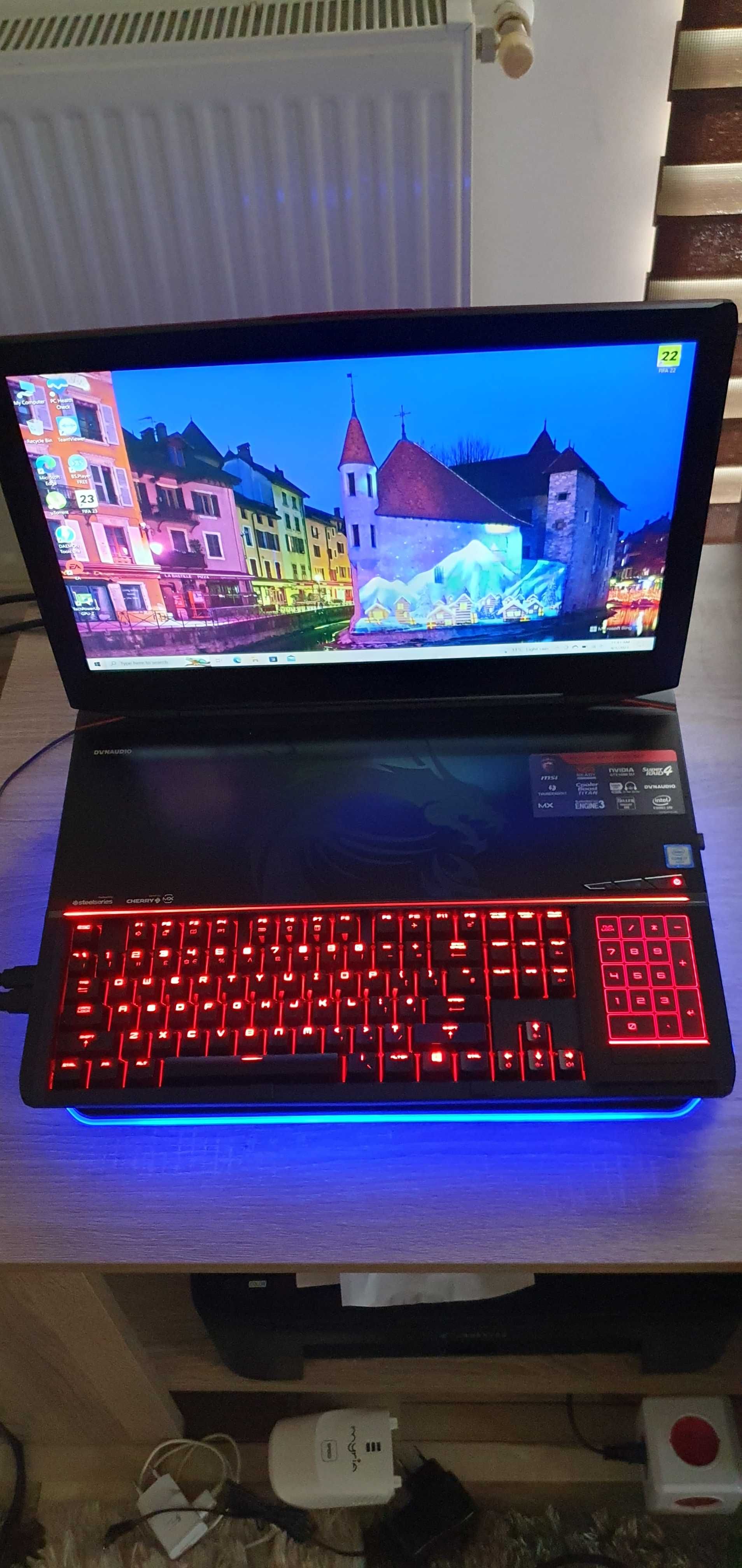 MSI GT83VR Titan SLI, i7 , 64GB RAM , 512GB SSD, 1TB HDD, 2xGTX 1080