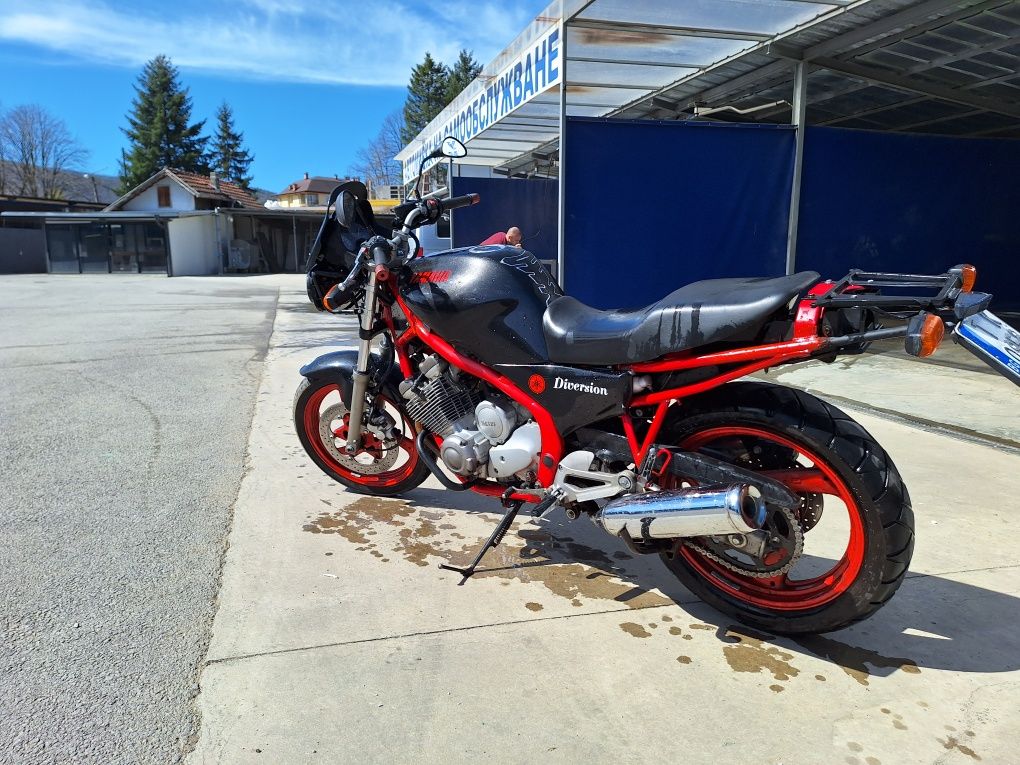 Yamaha XJ600 Diversion Ямаха ХЖ600 Дивържън