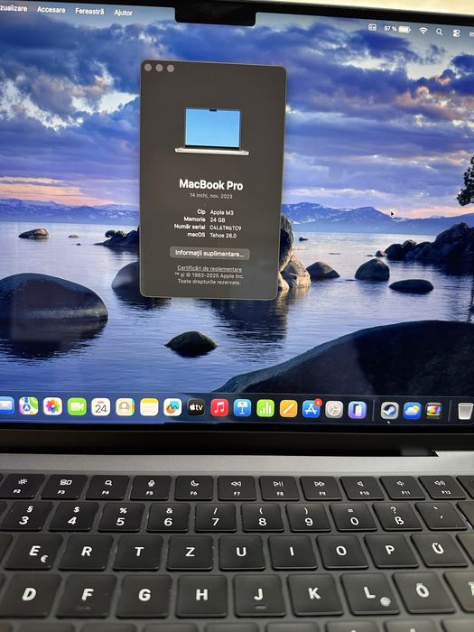 MacBook pro 24gb ram 1 trb