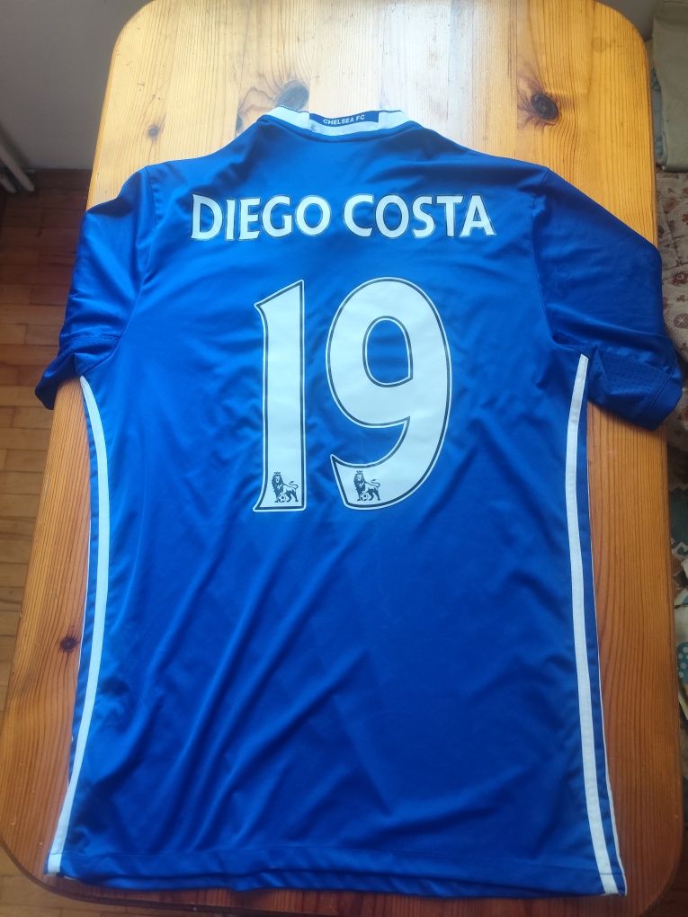 Официална тениска Chelsea FC – Diego Costa #19, размер L, Climacool