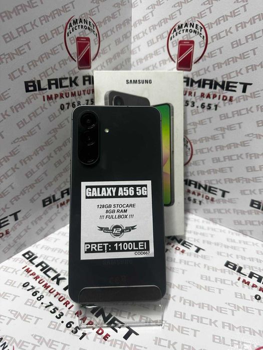 BLACK AMANET P1 • Samsung Galaxy A56 5G 128gb 8gb ram FULLBOX
