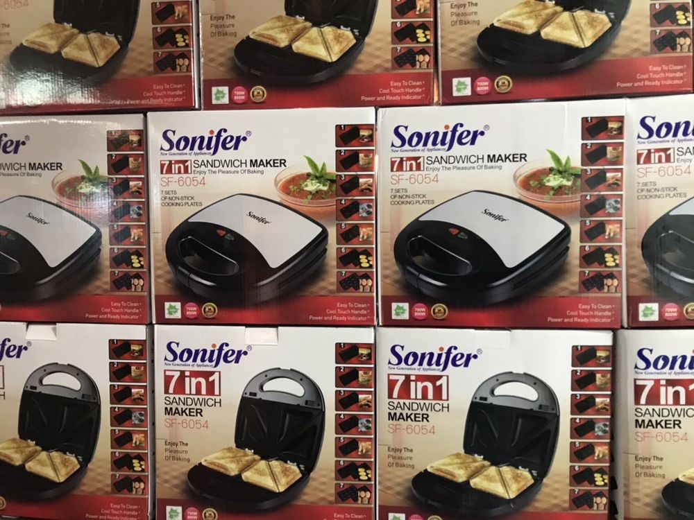 В Наличи! 7b1 Тостер вафельница,орешка,сендвичница Sonifer Toster