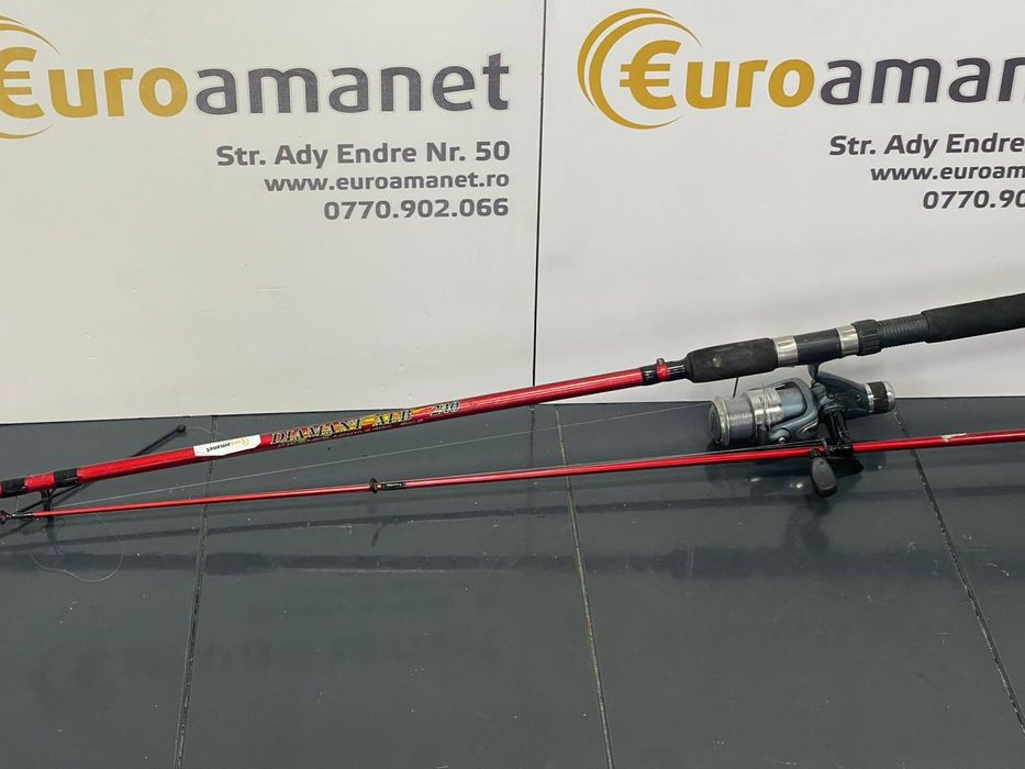 Lanseta Diamant Alb 240, 2.40m, 2 Segmente -A-