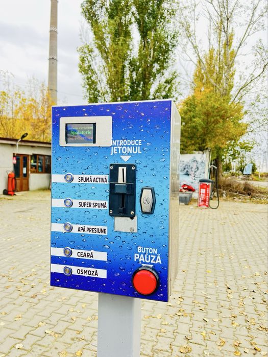 Spalatorie auto self service CarWash Automatizare