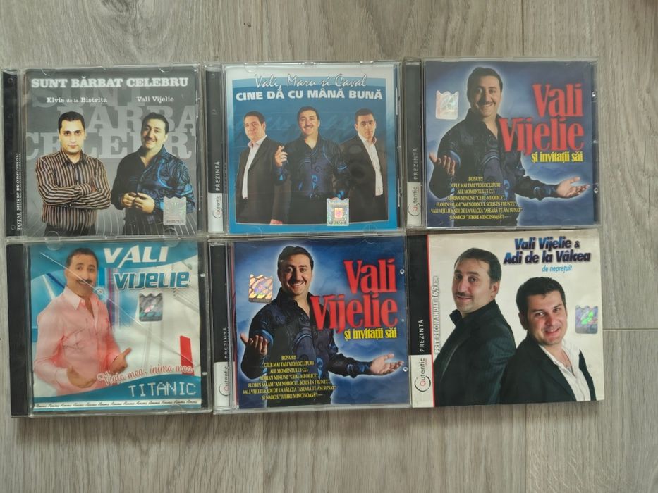 Vand cd uri cu Vali Vijelie manele