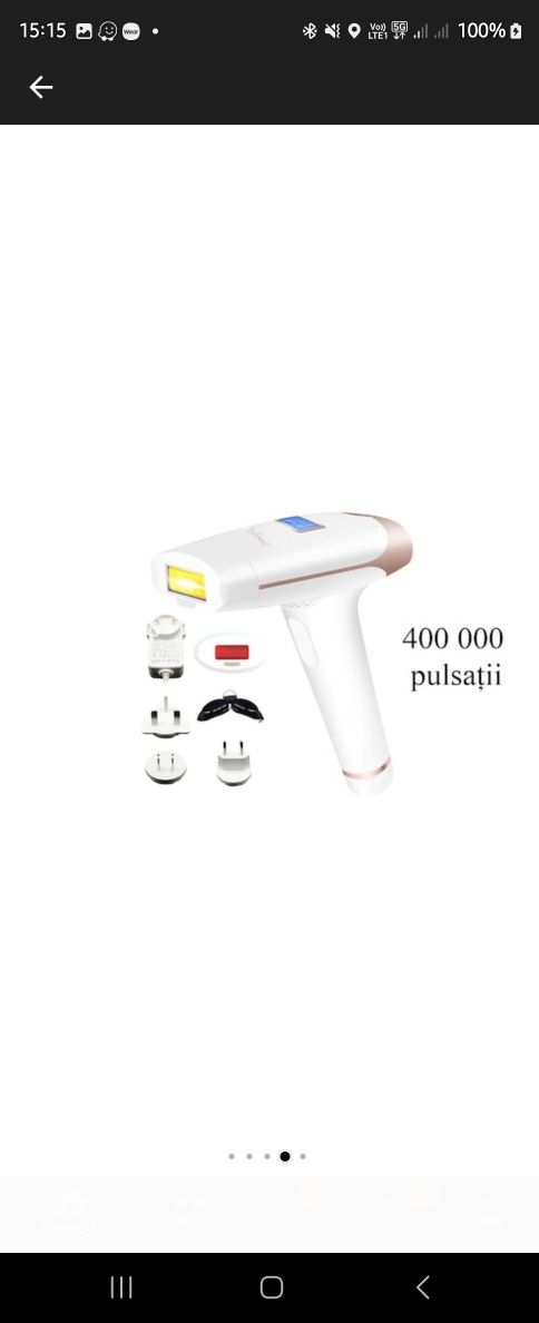 Aparat epilare definitiva IPL