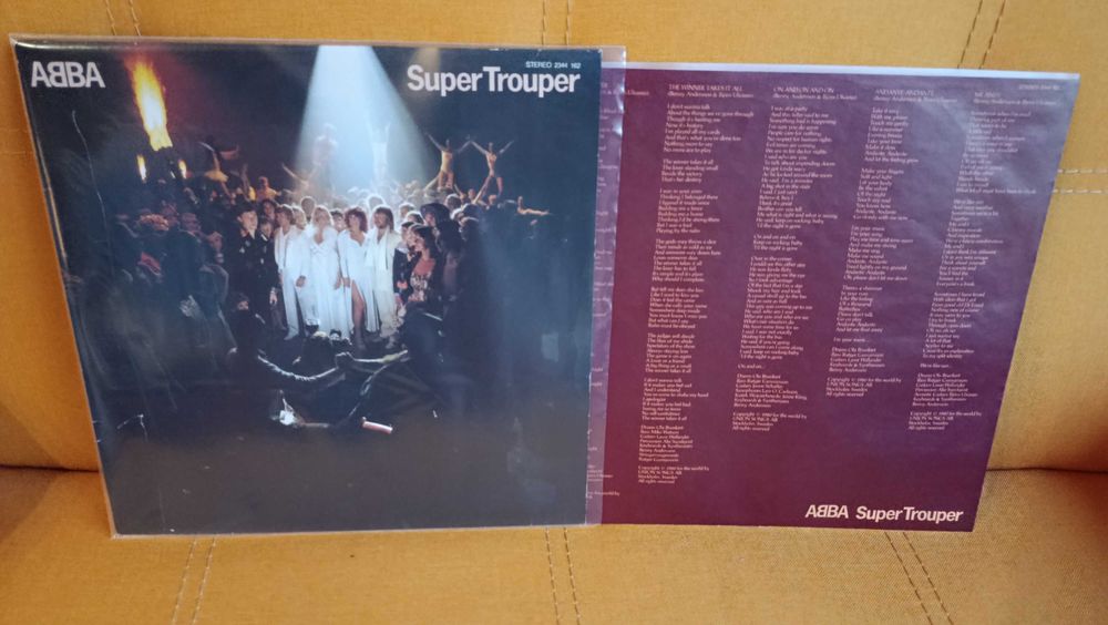 ABBA , АББА - *SUPER TROUPER*1980,като нова,Polydor