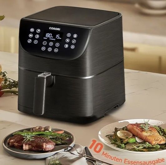 Фритюрник с горещ въздух Cosori Premium Air Fryer 5.5L (CP158-AF) XXL