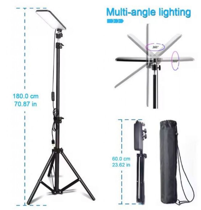 LED осветление за селфита и фотография