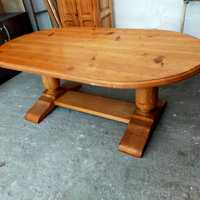 Masa ovală lemn masiv nefolosită