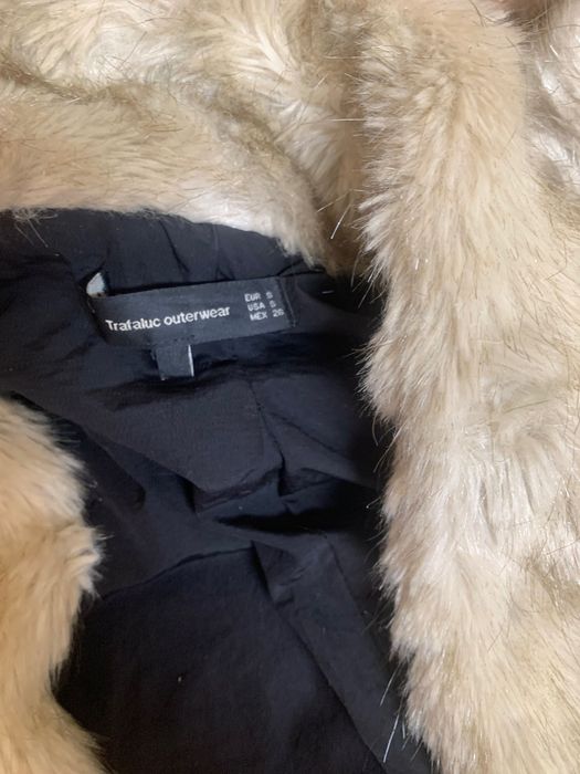 haină imitație blană Zara Nouă