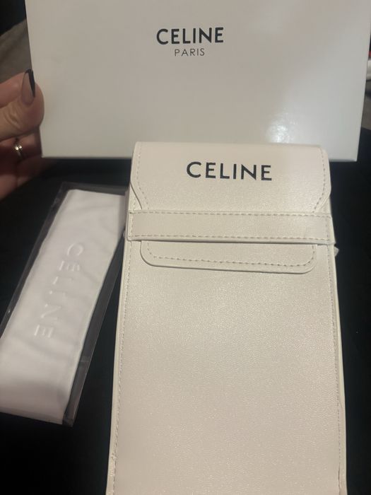 Тип кожена чантичка кутия за очила Celine