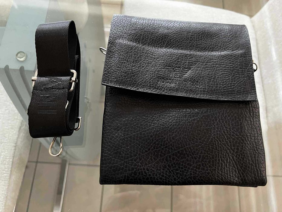 Кожена чанта на Giorgio Аrmani