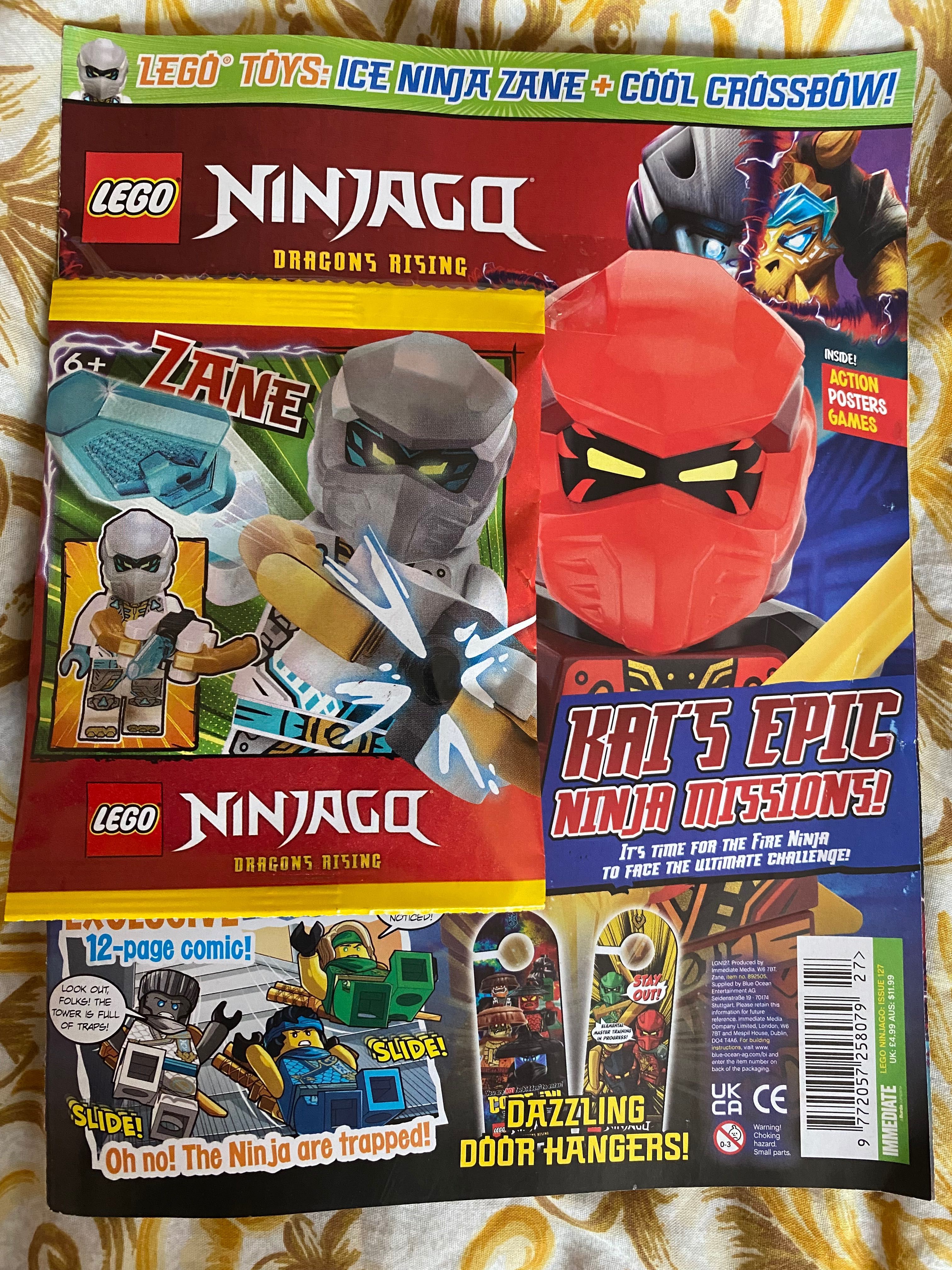 Списание Lego Ninjago Dracons Rising номер 121,125,126,30 лева за брой