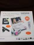 Player DVD portabil 9" Lenco DVP-910PK USB baterie priza 12V Nou