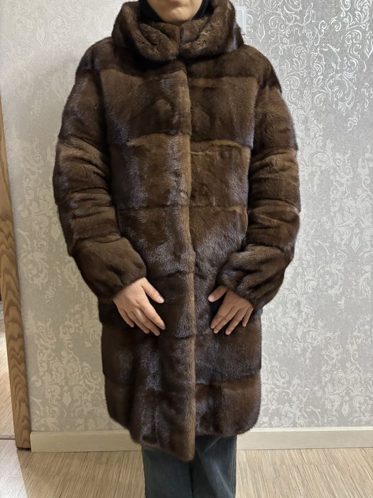 Шикарная норковая шуба!