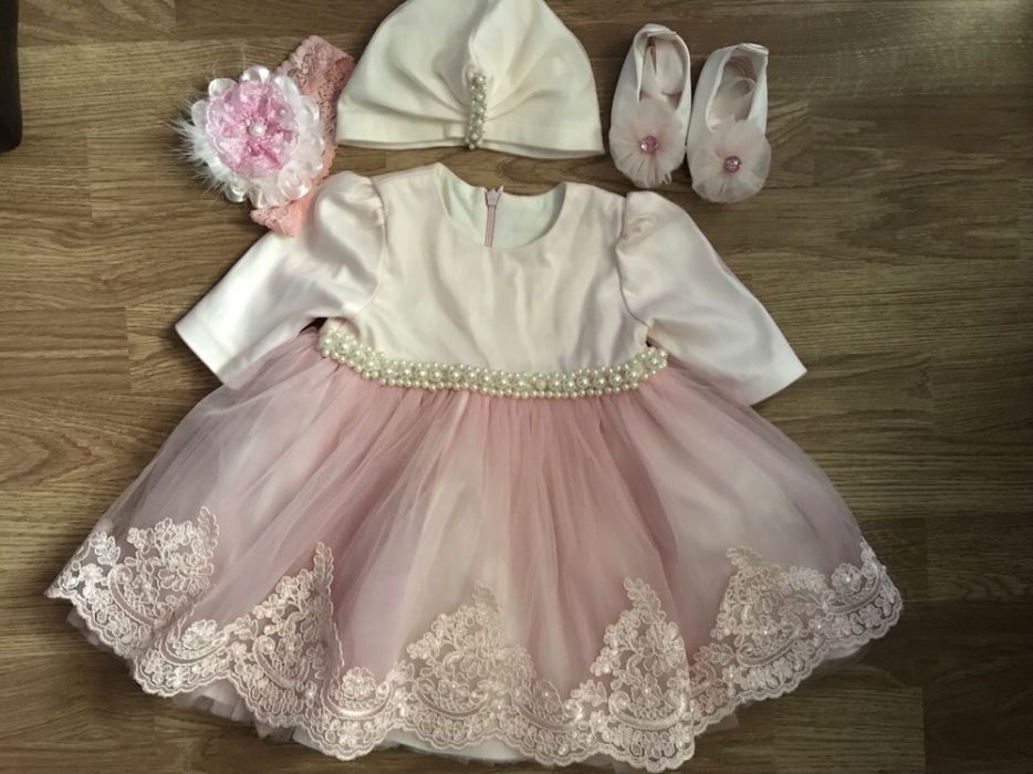 Set botez fetita 3-6 luni