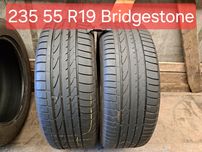2 anvelope 235/55 R19 Bridgestone