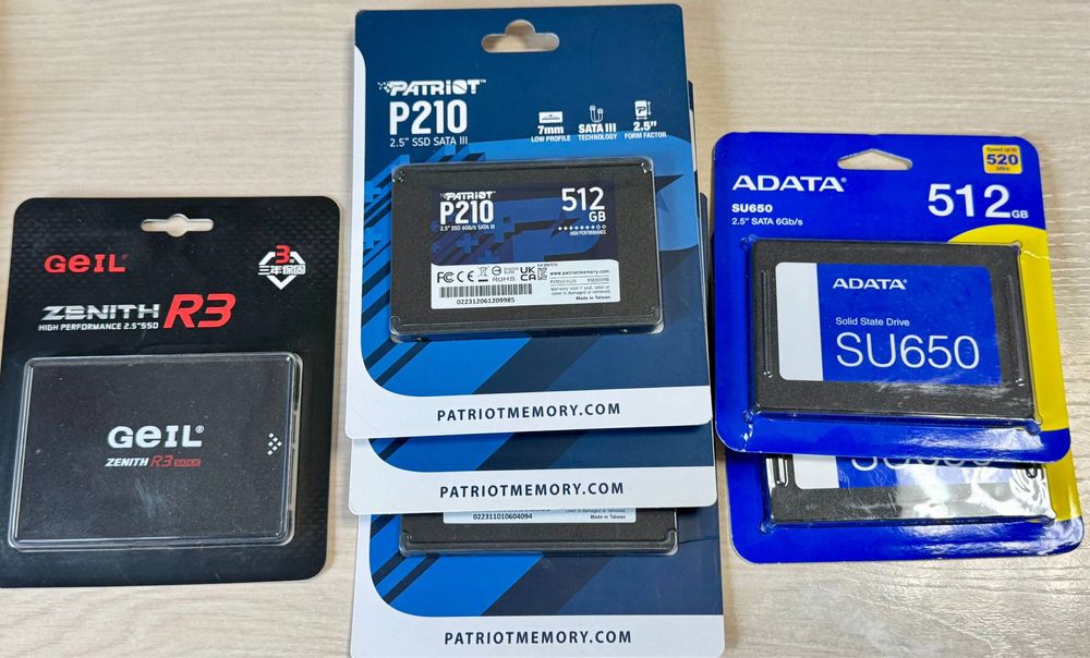 Продам SSD 512 GB SATA III