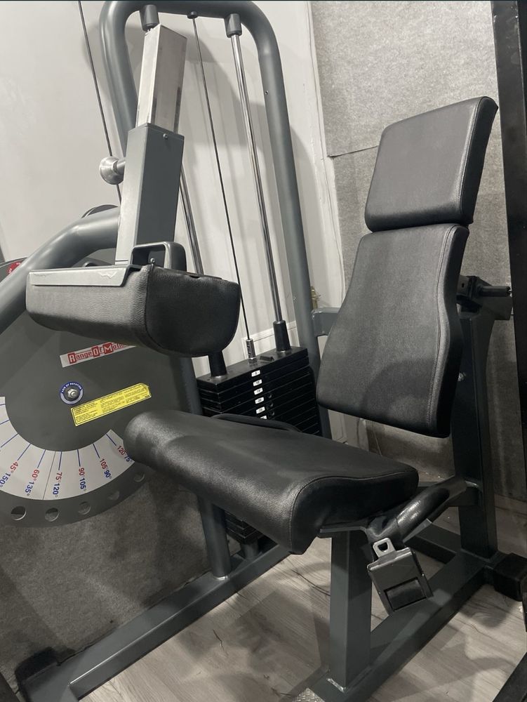 Задно бедро от седеж Тека / seated leg flexion Teca