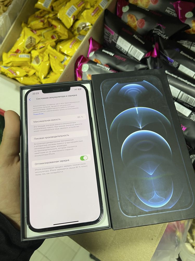 Iphone 12 pro max LL/a 256gb 85%