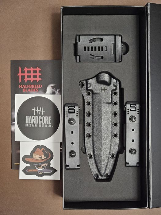 Cutit cu Lama Fixa Halfbreed MIK-01P Medium Infantry Knife D2