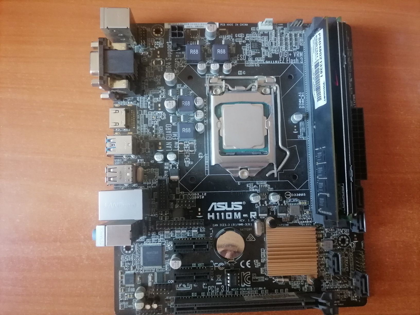 Kit placa de baza plus procesor memorii plus placa video
