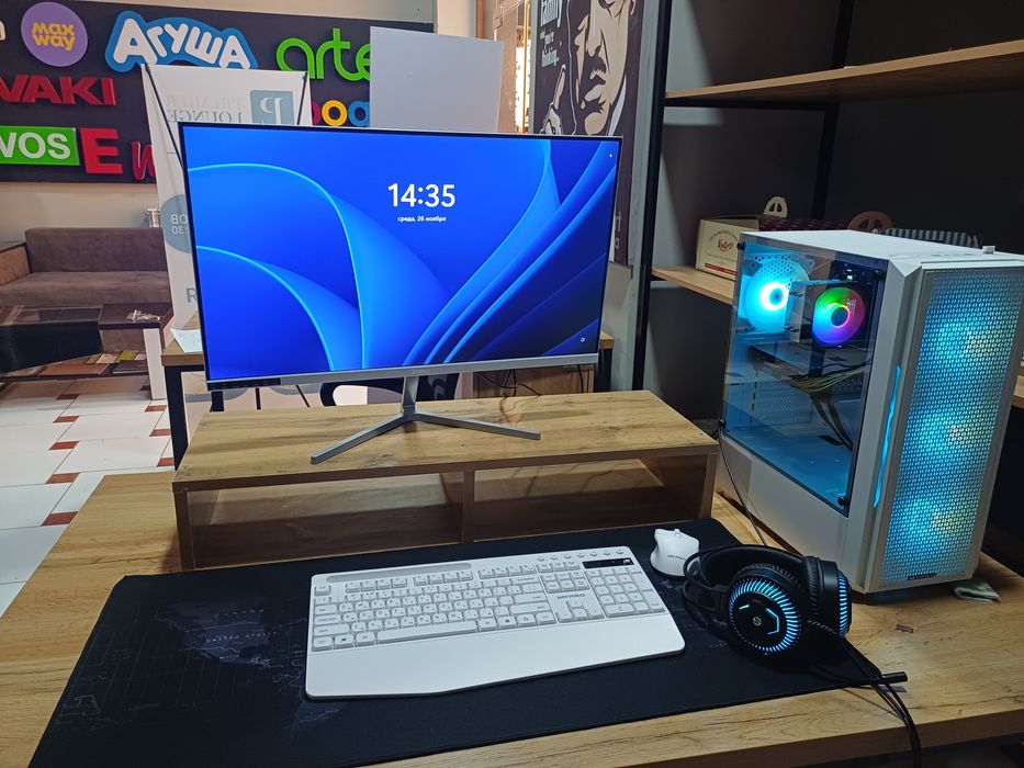 Игровой компьютер i5-12400F,RAM 16GB,SSD 256GB,HDD 1.0TB,GTX1660 6GB