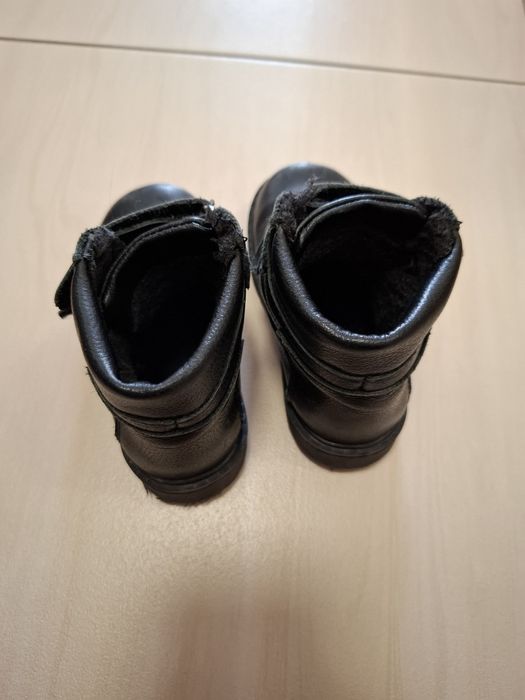 Oferta AZI! CIZMULITE piele copii + imblanite cu lână - nr 23