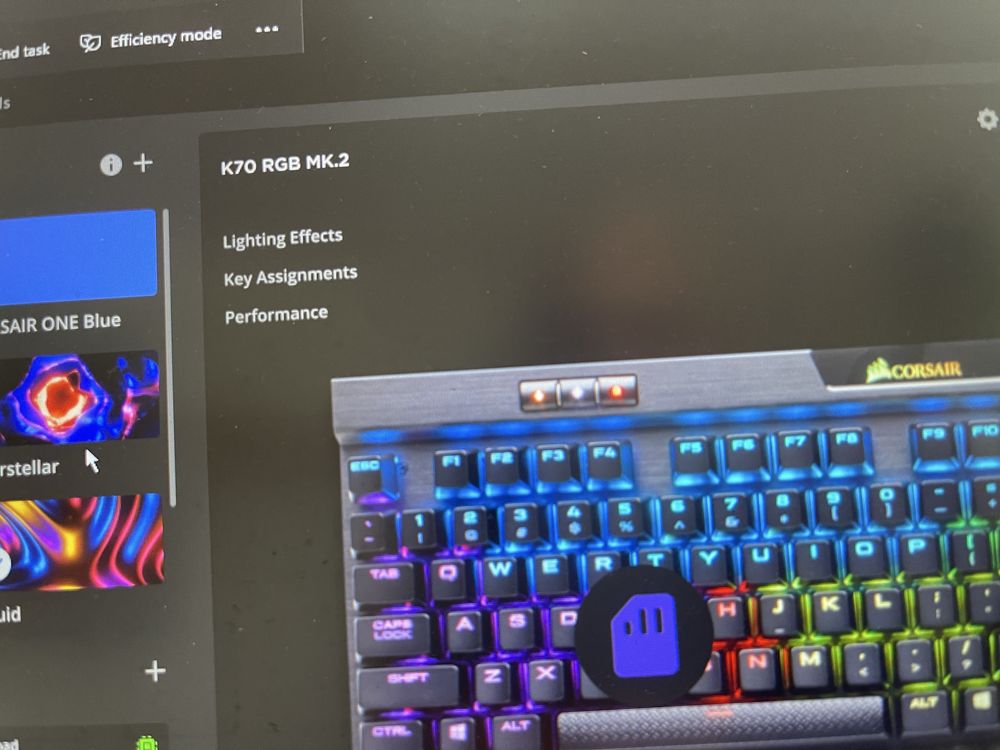 Corsair K70 RGB MK.2 механична геймърска клавиатура