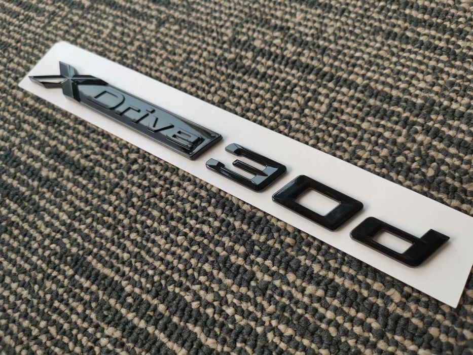 Embleme BMW xdrive 20d 20i xdrive 30d 30i xdrive 40d 40i  xdrive 50d i