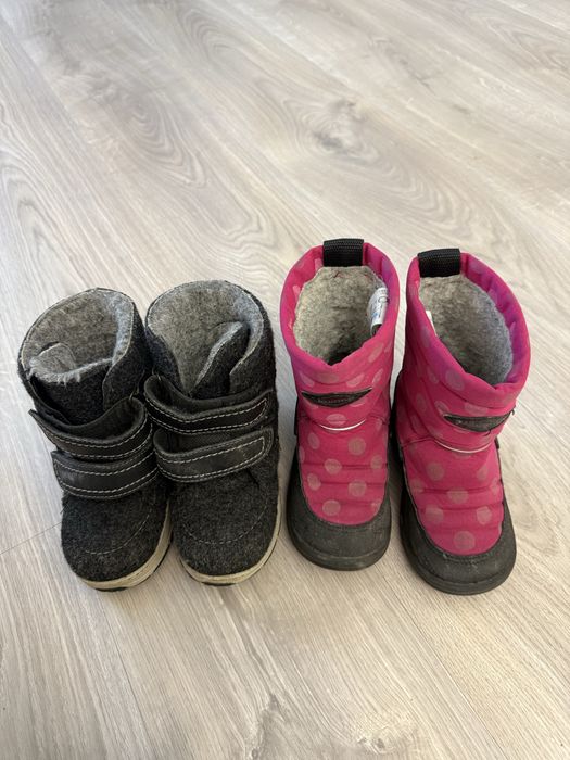 Обувь зимняя kuoma и валенки