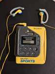 SONY WALKMAN Sport WM-F2078 Radio Cassette Player, Defect