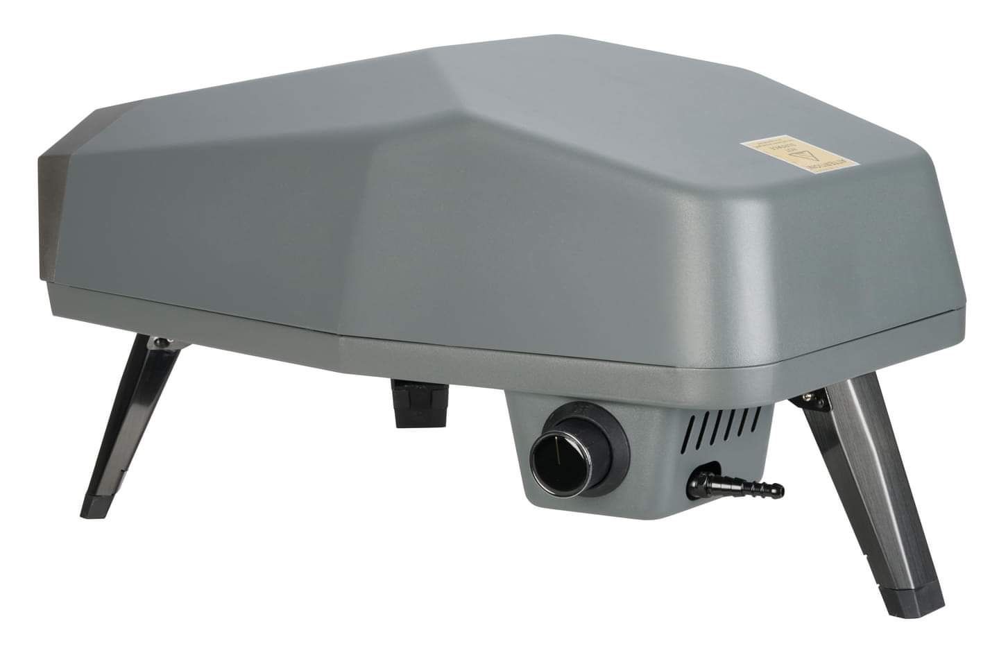 Cuptor de pizza Cello Piccolo 12 fara husa, pe gaz, inox, gri, nou