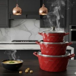Висококачествен комплект касероли Cheffinger – елегантност, здравина и