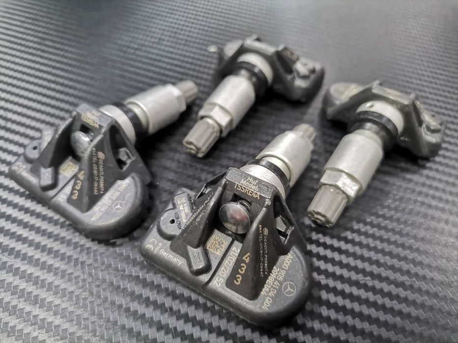 4бр Нови A000/9054104 OE Датчик налягане гумите Mercedes W167 W213 223