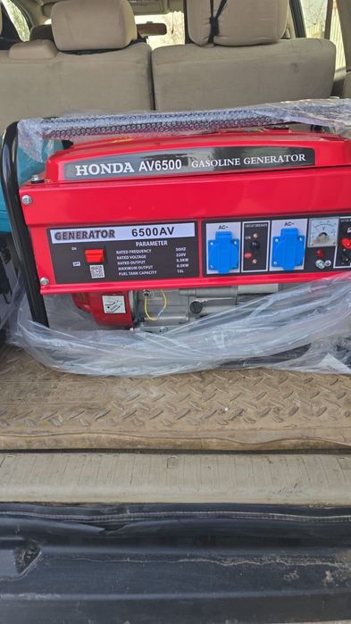Новый бензиновый генератор Honda AV6500 — 6,5 кВт