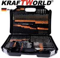 Немски Комплект битове и свредла Kraft 246 части / бургии в куфар
