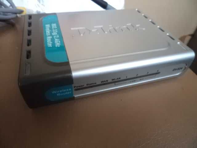 рутер D-Link DI-524, 54Mbps Wireless Router
