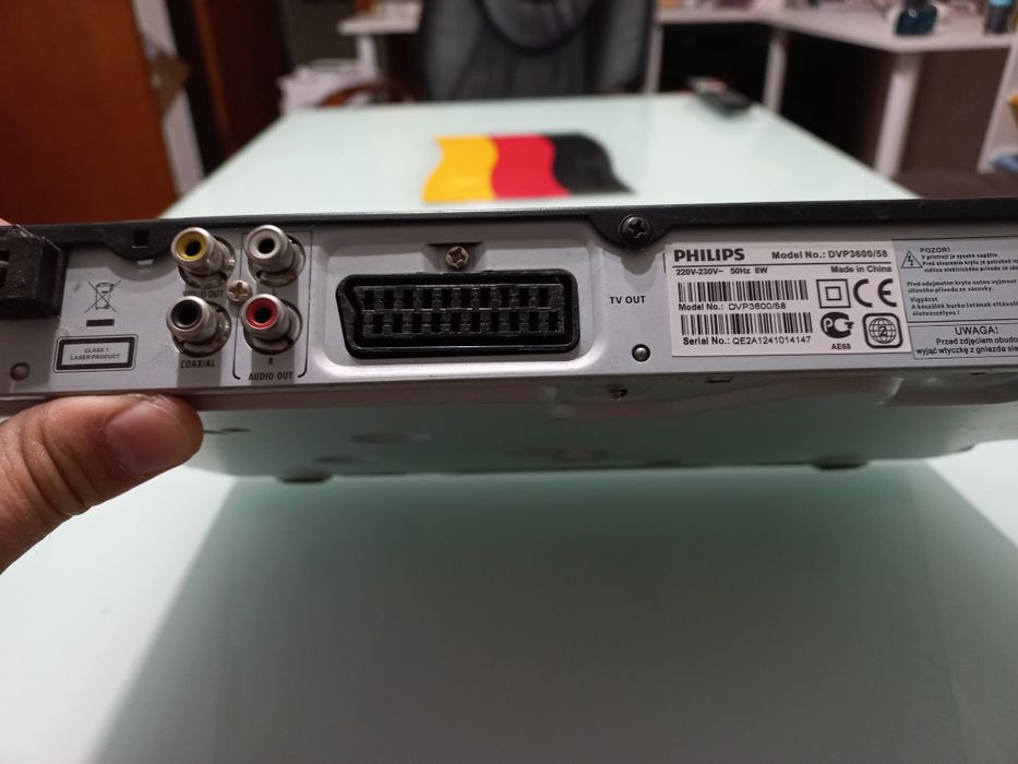 Dvd dvx mp3 philips slim