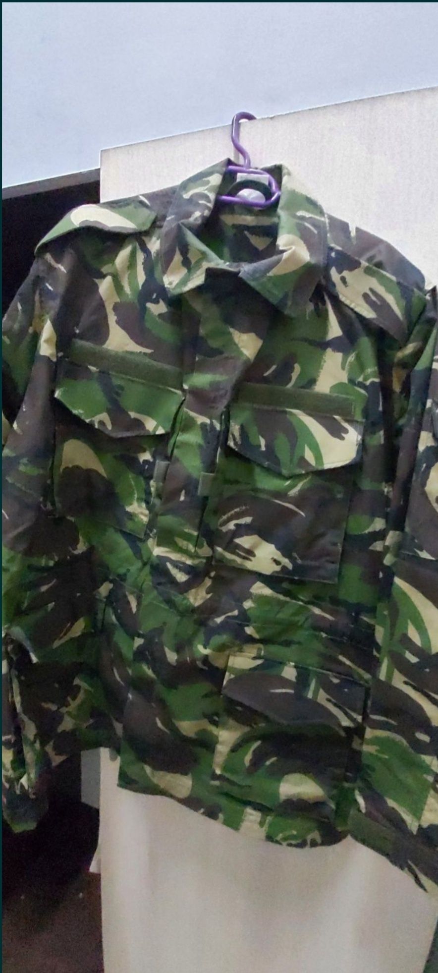 Costum armată mozaic padure