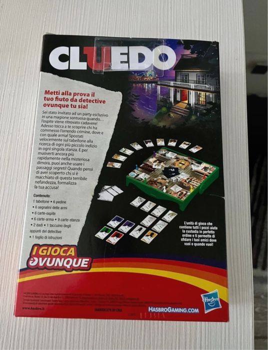 Joc Cluedo in Italiana