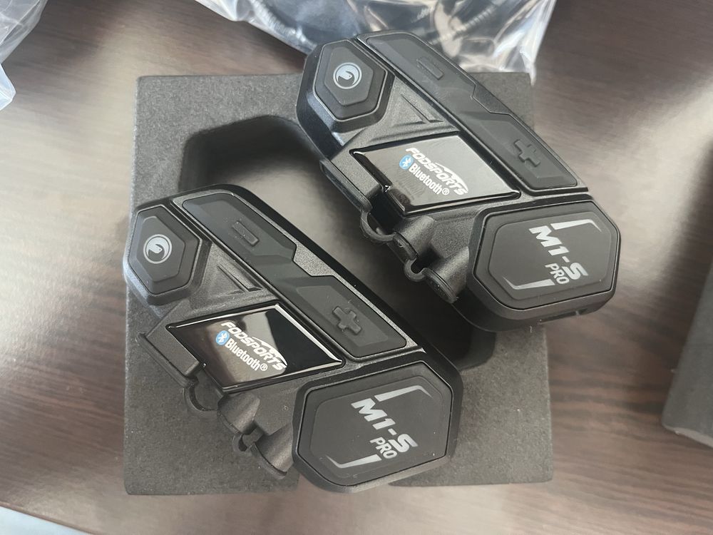 2 бр. Интерком Fodsports M1-s Pro v2.0
